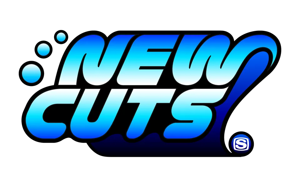NEW CUTS, TV Program Logo, logo design work, Space Shower TV, 1999