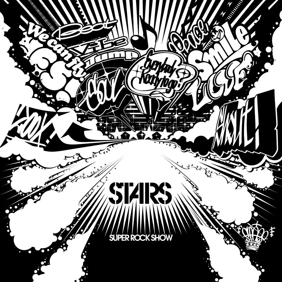 STARS, SUPER ROCK SHOW, cover artwork, BMG, 2003