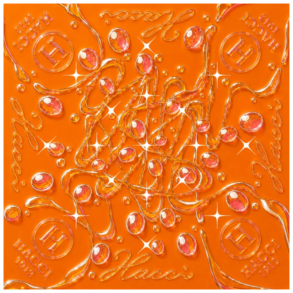 Honey Candy, Scarf Design, graphic design work, HACCI, 2008