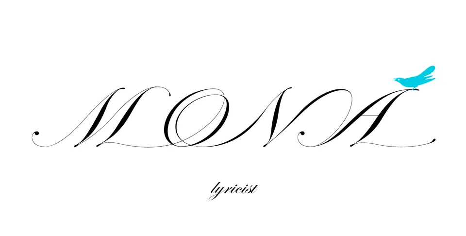 MONA, Script Logo, logo design work, Nahoko Morooka, 2009