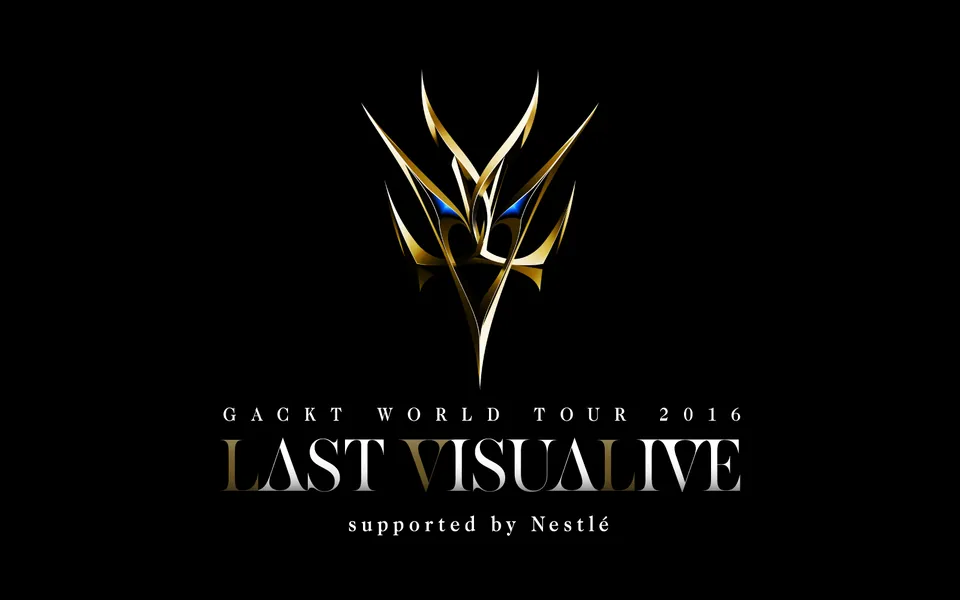 GACKT LAST VISUALIVE, GACKT WORLD TOUR 2016, logo design work, G Pro, 2016