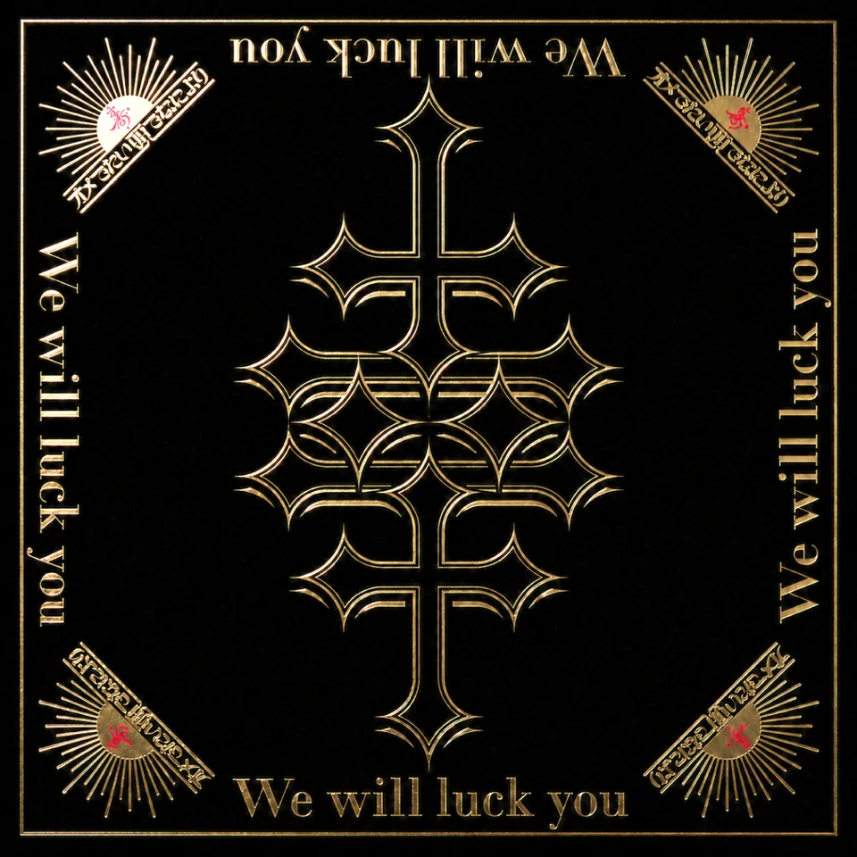 We will luck you, graphic design work, Omedetai Atama De Naniyori, 2018