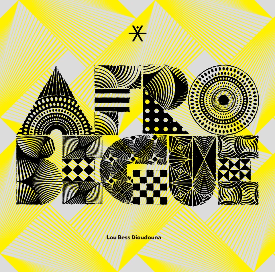 Lou Bess Dioudouna, CD, logo design work, AFRO BEGUE, 2022