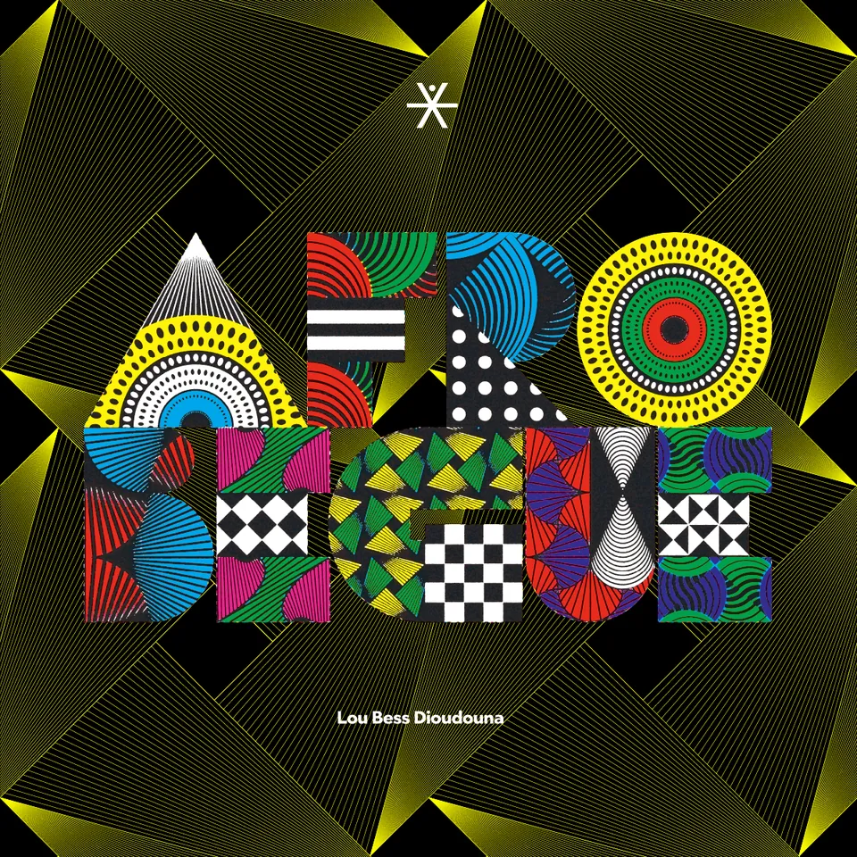 Lou Bess Dioudouna, Vinyl, logo design work, AFRO BEGUE, 2022