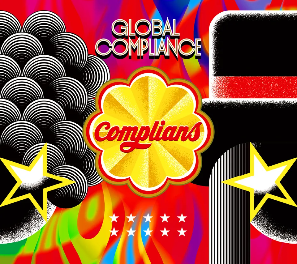 GLOBAL COMPLIANCE, Complians 1st Album, logo design work, Complians, 2022