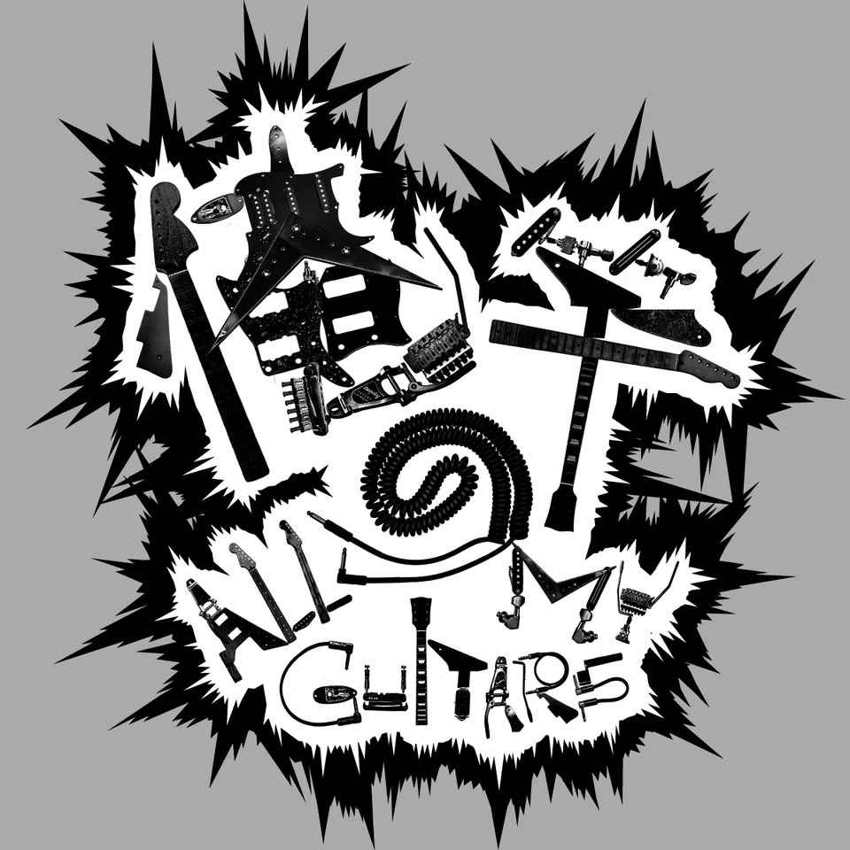 Ore No Sao, All My Guitars, logo design work, Pablo, 2022