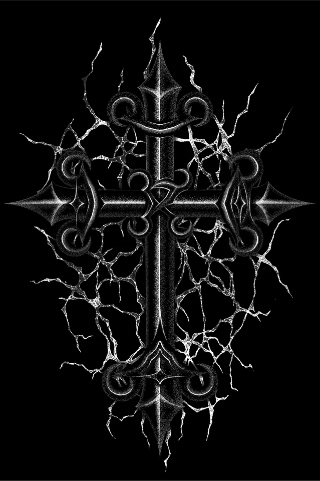 Duran Cross, logo design work, Duran, 2023