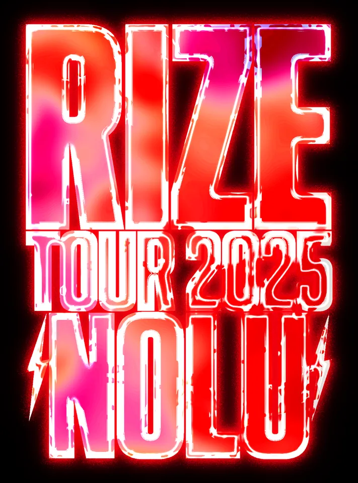 RIZE, Tour 2025 Nolu, logo design work, Paradox, 2025